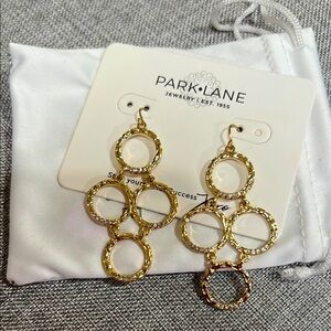 Park Lane Gold Dangle Earrings